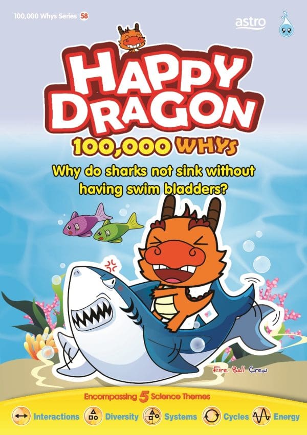 HAPPY DRAGON #58 – Why do sharks not sink even without a swim bladder?-Children’s / Teenage general interest: Science and technology-買書書 BuyBookBook