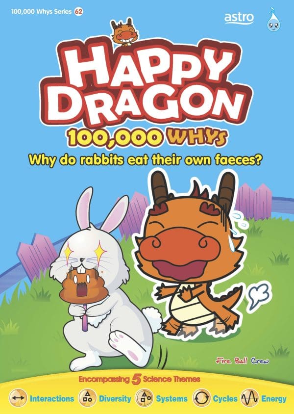 HAPPY DRAGON #62 – Why do rabbits eat their own faeces?-Children’s / Teenage general interest: Science and technology-買書書 BuyBookBook