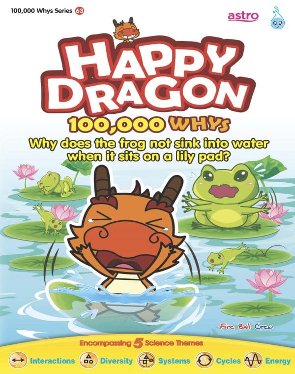HAPPY DRAGON #63 – Why does the frog not sink into water when it sits on a lily pad?-Children’s / Teenage general interest: Science and technology-買書書 BuyBookBook