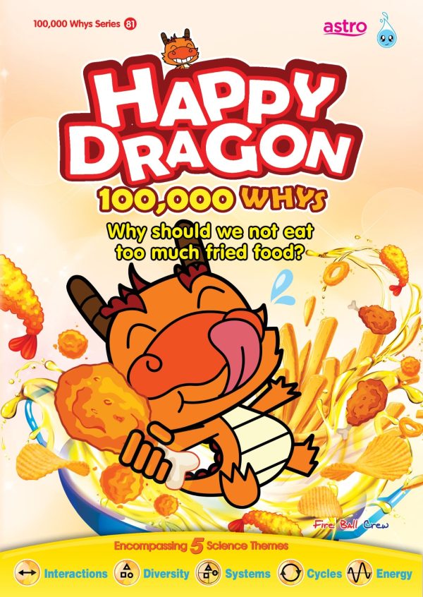 HAPPY DRAGON #81 – Why should we not eat too much fried food?-Children’s / Teenage general interest: Science and technology-買書書 BuyBookBook