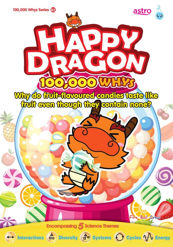 HAPPY DRAGON #82 – Why do fruit-flavoured candies taste like fruit even though they contain none?-Children’s / Teenage general interest: Science and technology-買書書 BuyBookBook