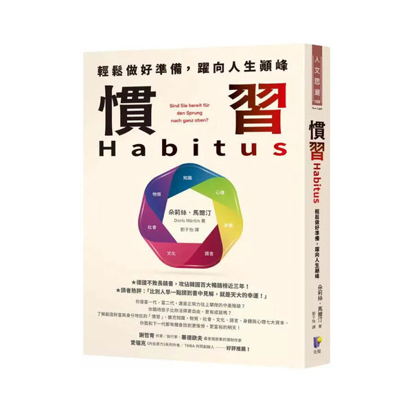 慣習Habitus：輕鬆做好準備，躍向人生顛峰 (Doris Märtin)-非故事: 心理勵志 Self-help-買書書 BuyBookBook