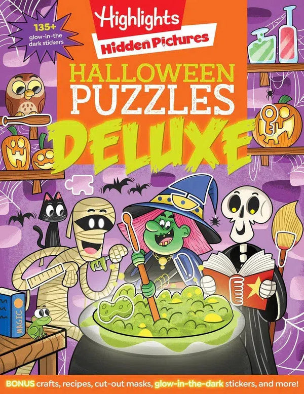 Halloween Puzzles Deluxe-Children’s / Teenage general interest: Places and peoples-買書書 BuyBookBook