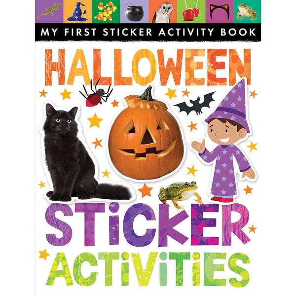 Halloween Sticker Activities (My First)-Activity: 繪畫貼紙 Drawing & Sticker-買書書 BuyBookBook