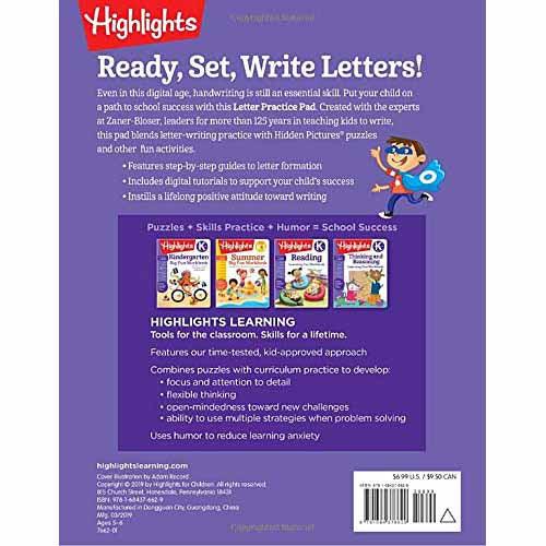 Handwriting - Letter Practice (Highlights) PRHUS