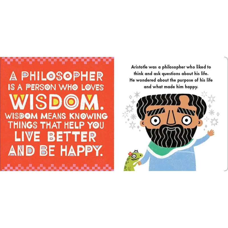 Happiness with Aristotle (Big Ideas for Little Philosophers) (Board Book) PRHUS