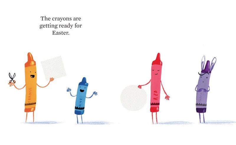 Happy Easter from the Crayons (Drew Daywalt)-Fiction: 兒童繪本 Picture Books-買書書 BuyBookBook