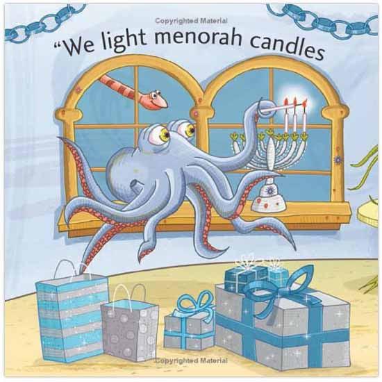 Happy Hanukkah, Pout-Pout Fish (Board Book) Macmillan US