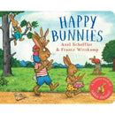 Happy Bunnies (A bouncy book of bunny rhymes) (Frantz Wittkamp)-Fiction: 兒童繪本 Picture Books-買書書 BuyBookBook