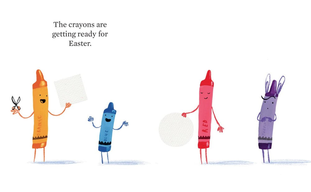 Happy Easter from the Crayons (Drew Daywalt)-Fiction: 兒童繪本 Picture Books-買書書 BuyBookBook