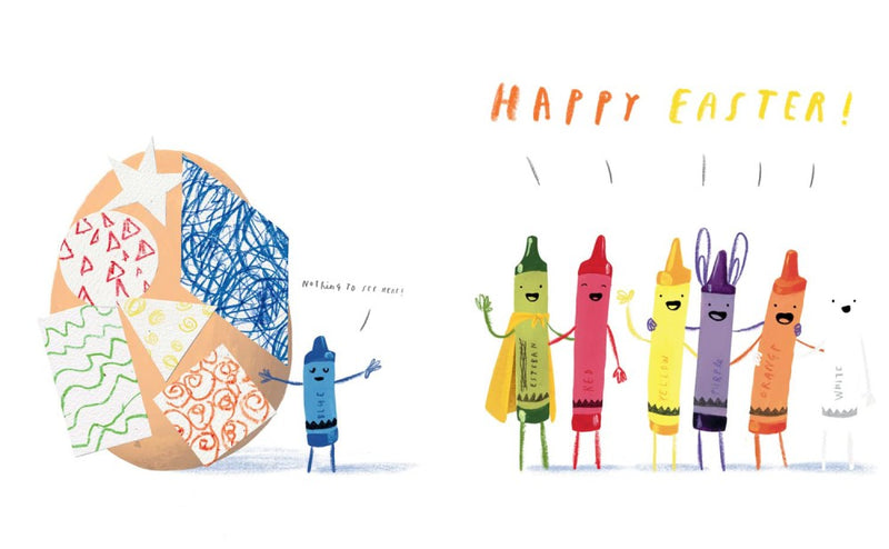 Happy Easter from the Crayons (Drew Daywalt)-Fiction: 兒童繪本 Picture Books-買書書 BuyBookBook