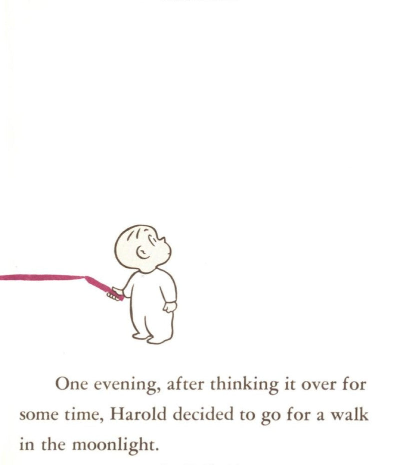 Harold and the Purple Crayon (Crockett Johnson)-Fiction: 兒童繪本 Picture Books-買書書 BuyBookBook