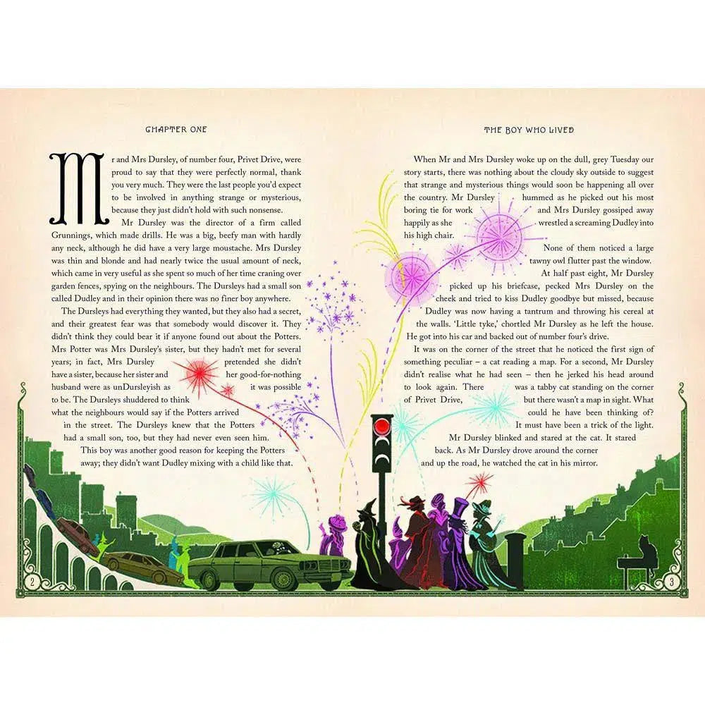 Harry Potter (正版) (#1) and the Philosopher's Stone MinaLima Edition (Hardback) (J.K. Rowling) Bloomsbury