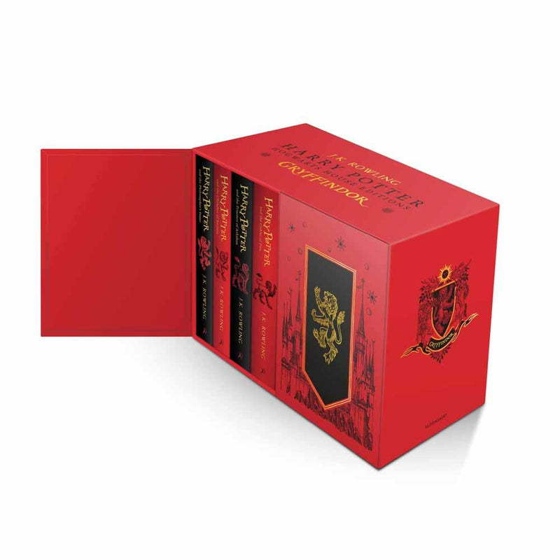 Harry Potter Gryffindor House Editions Box Set (7 Books) (J.K. Rowling) - 買書書 BuyBookBook