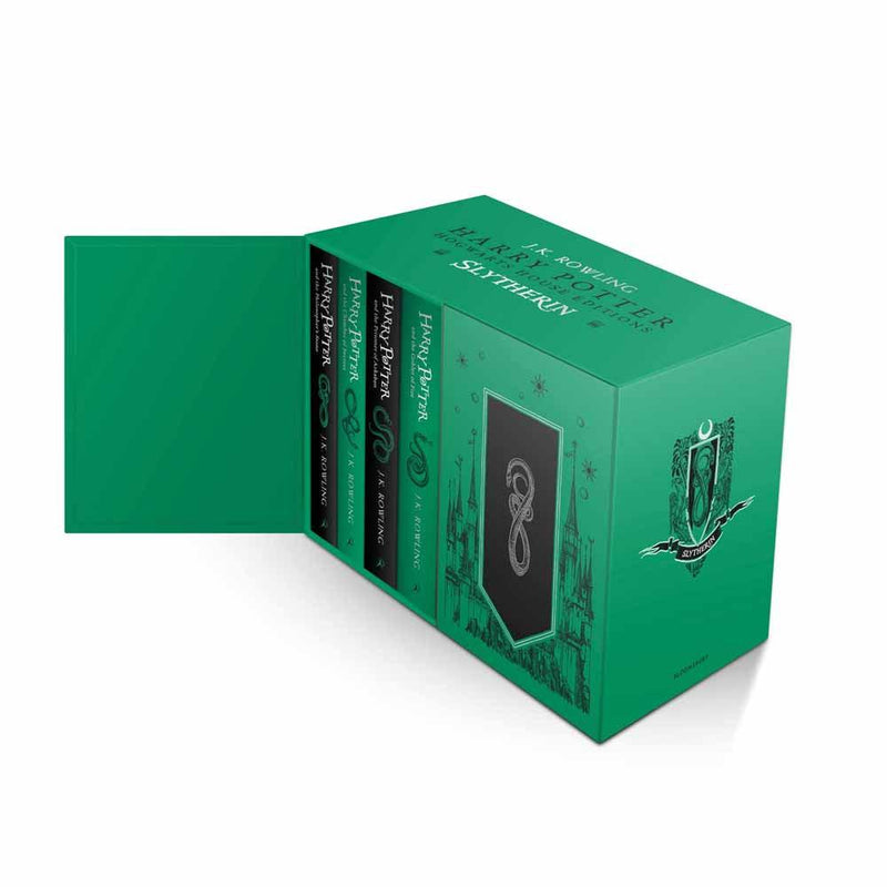 Harry Potter Slytherin House Editions Boxset (7 Books) (J.K. Rowling) - 買書書 BuyBookBook