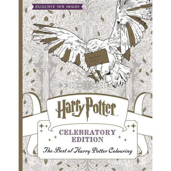 Harry Potter Colouring Book Celebratory Edition: The Best of Harry Potter colouring (Warner Brothers)-Activity: 繪畫貼紙 Drawing & Sticker-買書書 BuyBookBook
