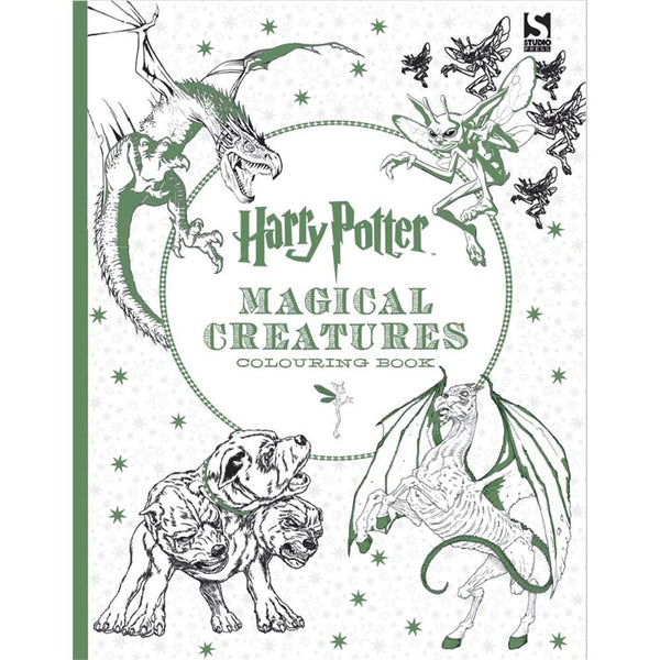 Harry Potter Magical Creatures Colouring Book 2 (Warner Brothers)-Activity: 繪畫貼紙 Drawing & Sticker-買書書 BuyBookBook