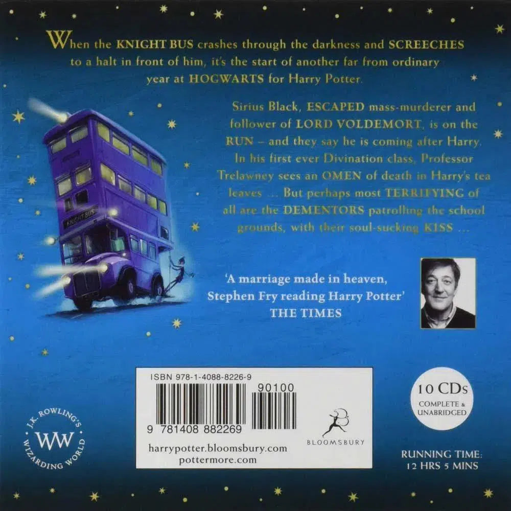 Harry Potter #03 - Harry Potter and the Prisoner of Azkaban (Audio CD) Bloomsbury