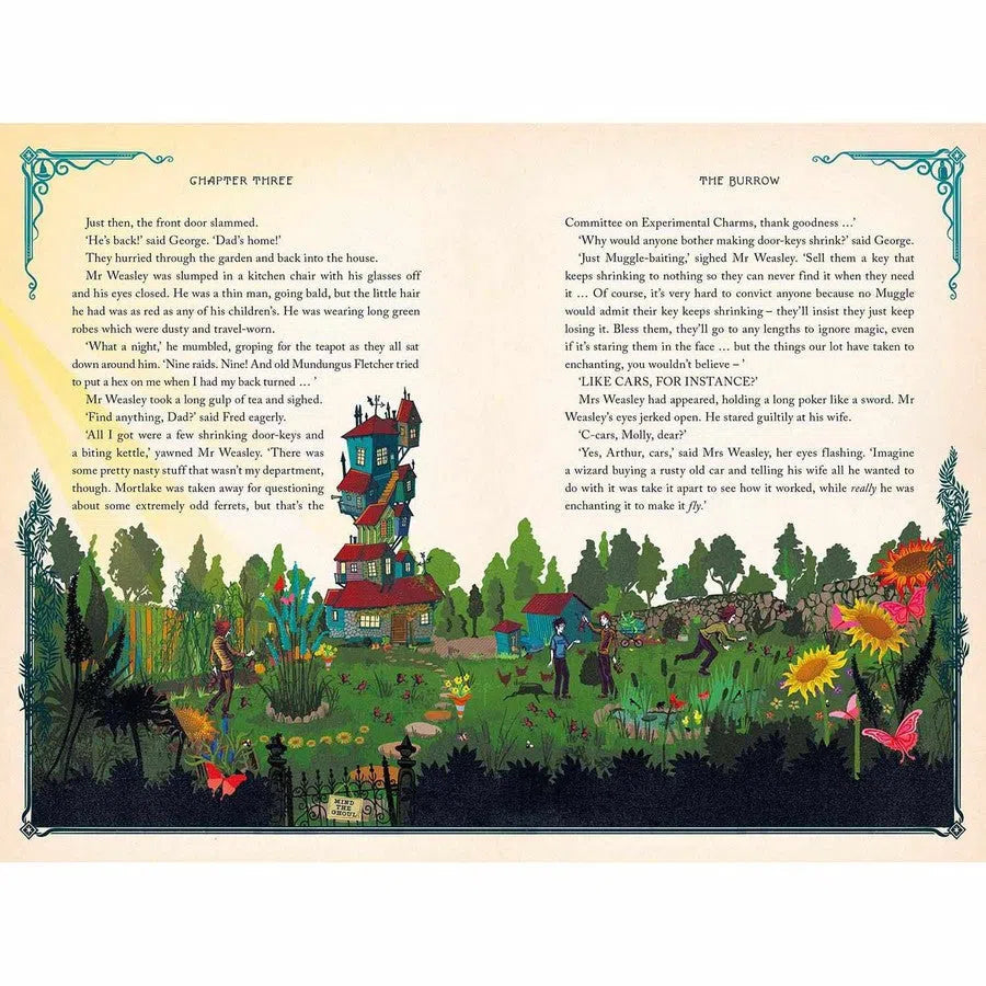 Harry Potter (#2) and the Chamber of Secrets MinaLima Edition (Hardback) (J.K. Rowling) (UK ver.) Bloomsbury