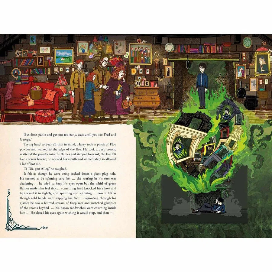 Harry Potter (#2) and the Chamber of Secrets MinaLima Edition (Hardback) (J.K. Rowling) (UK ver.) Bloomsbury