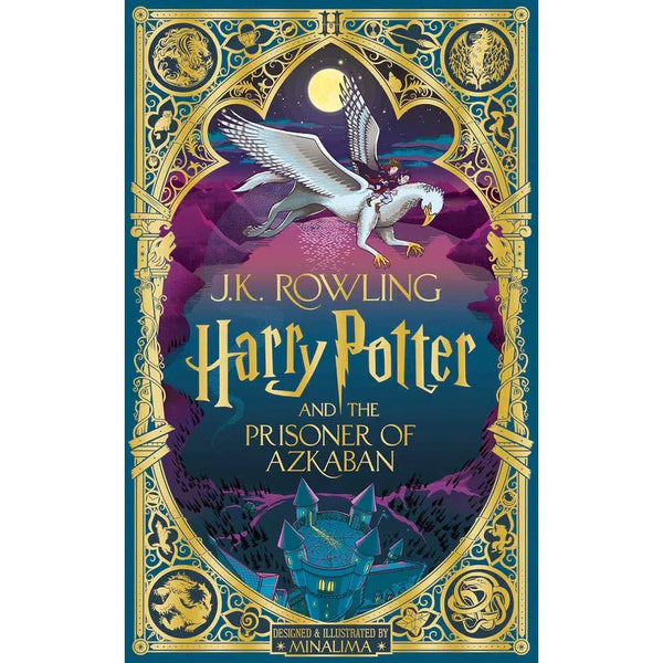 Harry Potter (#3) and the Prisoner of Azkaban MinaLima Edition (J.K. Rowling)-Fiction: 奇幻魔法 Fantasy & Magical-買書書 BuyBookBook