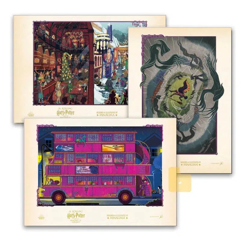 Harry Potter (#3) and the Prisoner of Azkaban MinaLima Edition (J.K. Rowling)-Fiction: 奇幻魔法 Fantasy & Magical-買書書 BuyBookBook