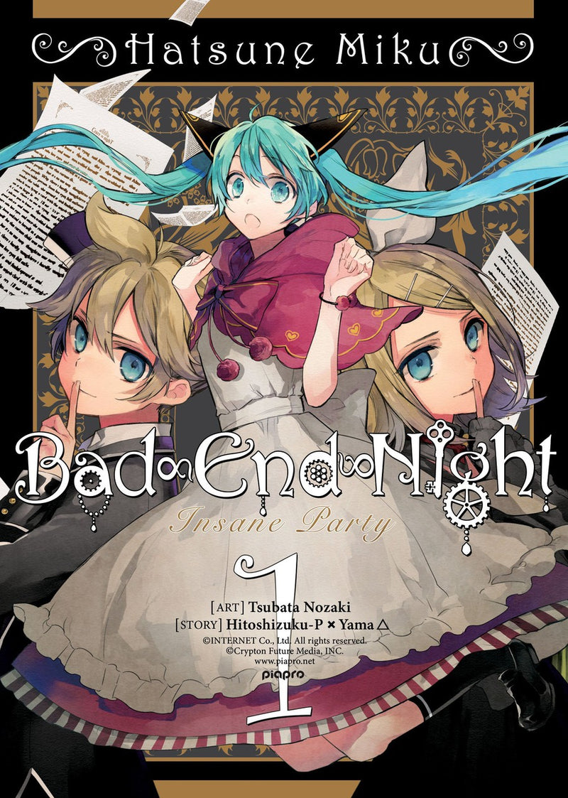 Hatsune Miku: Bad End Night Vol. 1-Graphic novel / Comic book / Manga: genres-買書書 BuyBookBook