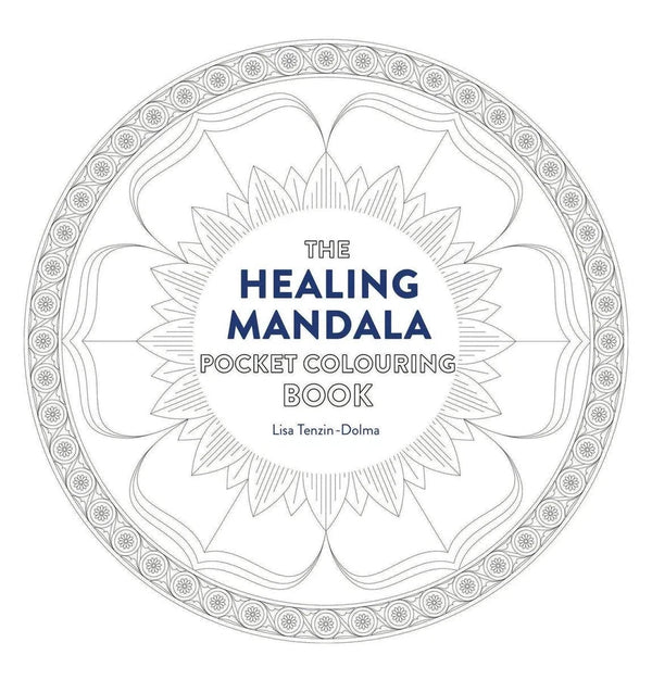 Healing Mandala Pocket Coloring Book-Book and paper crafts-買書書 BuyBookBook