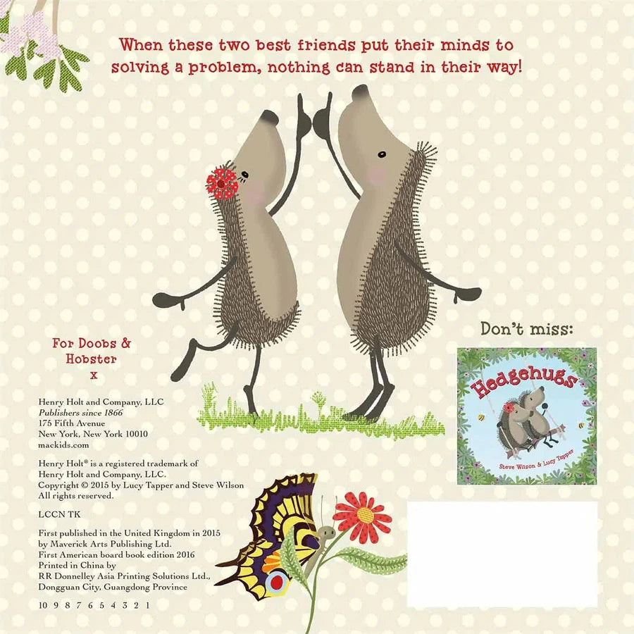 Hedgehugs, #02 and the Hattiepillar (Board book) - 買書書 BuyBookBook