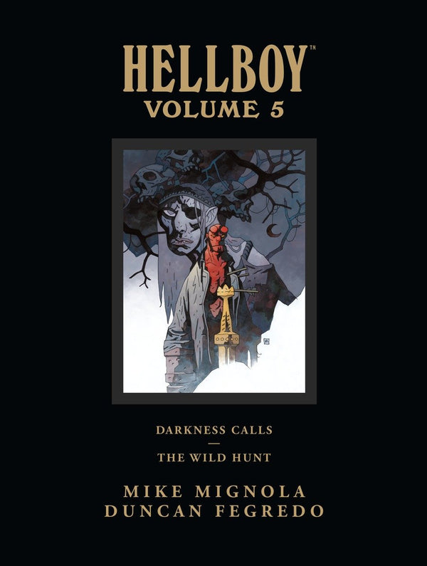 Hellboy Library Edition Volume 5: Darkness Calls and The Wild Hunt-Graphic novel / Comic book / Manga: genres-買書書 BuyBookBook