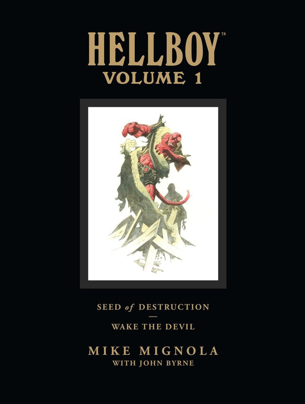 Hellboy Library Volume 1: Seed of Destruction and Wake the Devil-Graphic novel / Comic book / Manga: genres-買書書 BuyBookBook