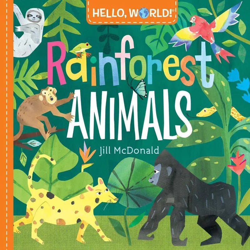 Hello, World! Rainforest Animals (Board Book) PRHUS