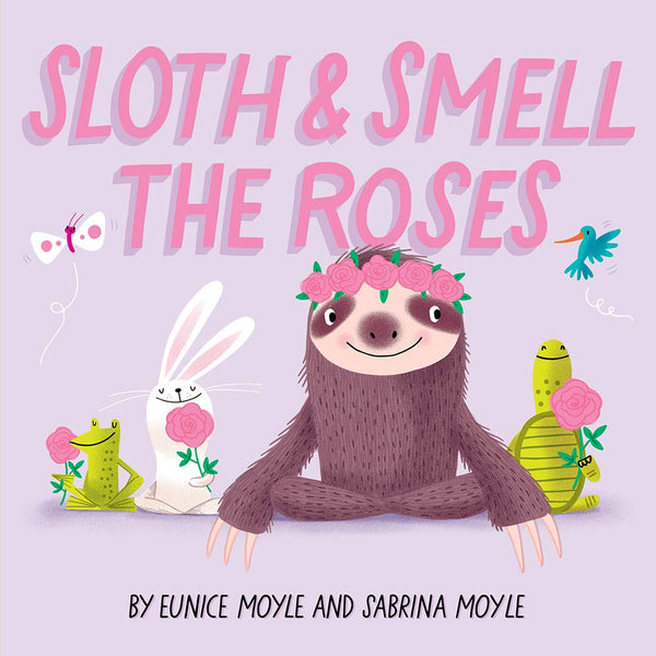 Hello!Lucky Book, A - Sloth and Smell the Roses (Board Book) - 買書書 BuyBookBook