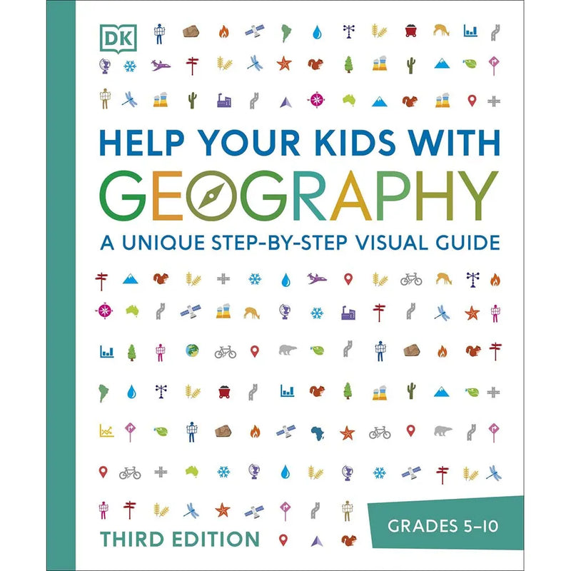 Help Your Kids with Geography (Ages 10-16)-Nonfiction: 天文地理 Space & Geography-買書書 BuyBookBook