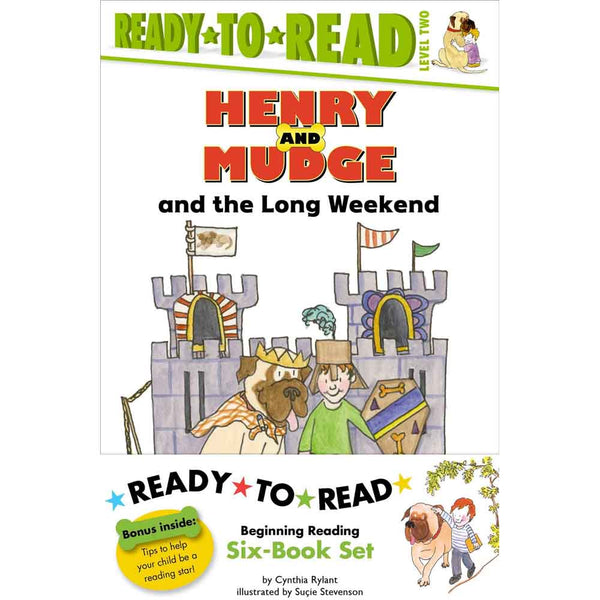 Henry and Mudge Ready-to-Read Value Pack #2 (Ready-to-Read L2)-Fiction: 橋樑章節 Early Readers-買書書 BuyBookBook