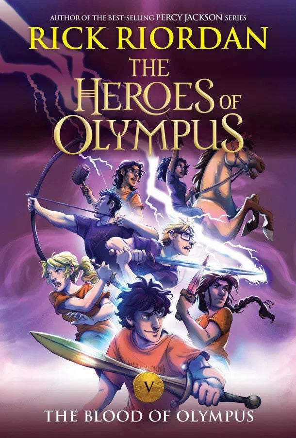 Heroes of Olympus, The, Book Five: Blood of Olympus, The-(new cover)-Children’s / Teenage fiction: Action and adventure stories-買書書 BuyBookBook