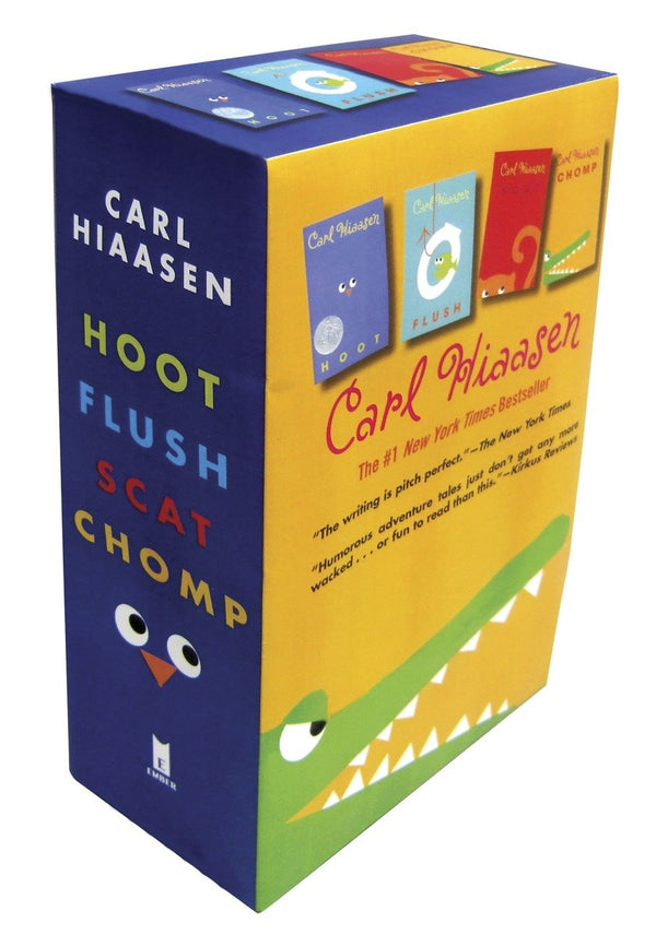 Hiaasen 4-Book Trade Paperback Box Set-Children’s / Teenage fiction: Nature and animal stories-買書書 BuyBookBook