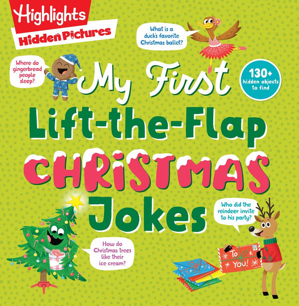 Hidden Pictures My First Lift-the-Flap Christmas Jokes-Children’s / Teenage general interest: Places and peoples-買書書 BuyBookBook