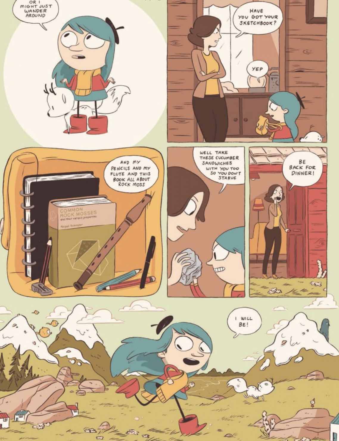 Hildafolk Comics #03 Hilda and the Bird Parade-Fiction: 奇幻魔法 Fantasy & Magical-買書書 BuyBookBook