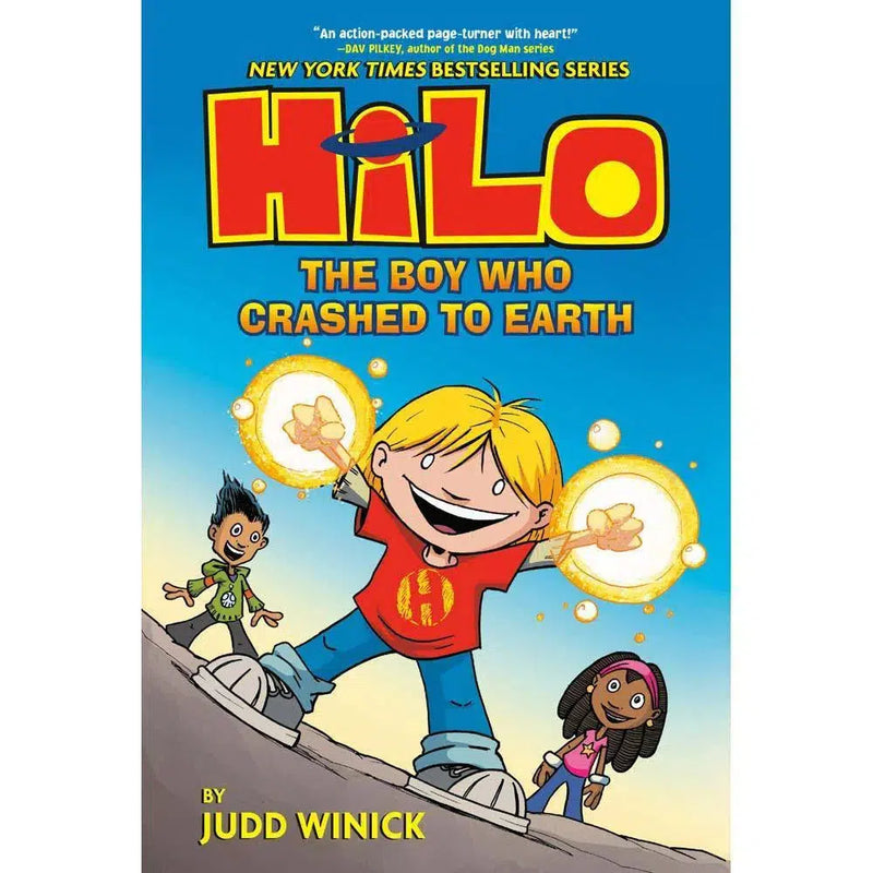 Hilo Book 1: The Boy Who Crashed to Earth