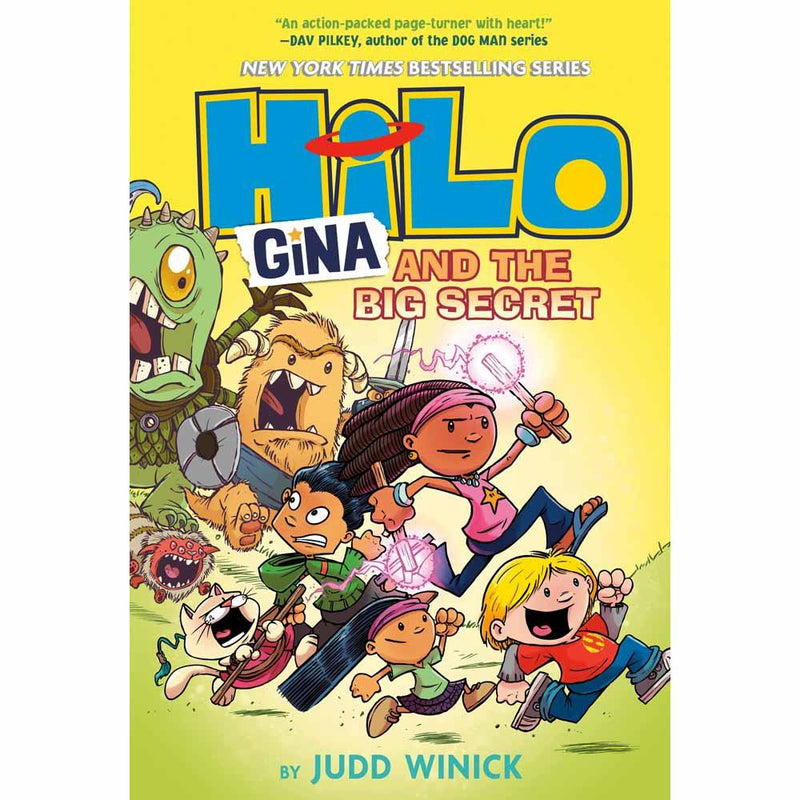 Hilo Book 8: Gina and the Big Secret-Graphic novel / Comic book / Manga: genres-買書書 BuyBookBook