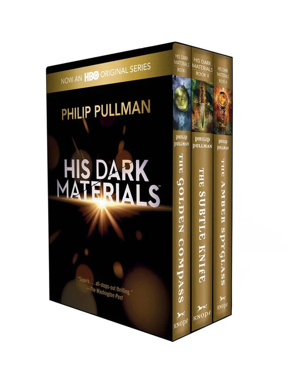 His Dark Materials 3-Book Trade Paperback Boxed Set-Children’s / Teenage fiction: Fantasy-買書書 BuyBookBook