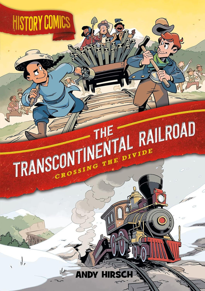 History Comics: The Transcontinental Railroad-Graphic novel / Comic book / Manga: genres-買書書 BuyBookBook