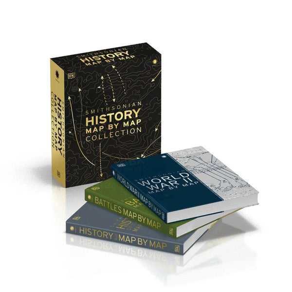 History Map by Map Collection: 3 Book Box Set-History and Archaeology-買書書 BuyBookBook