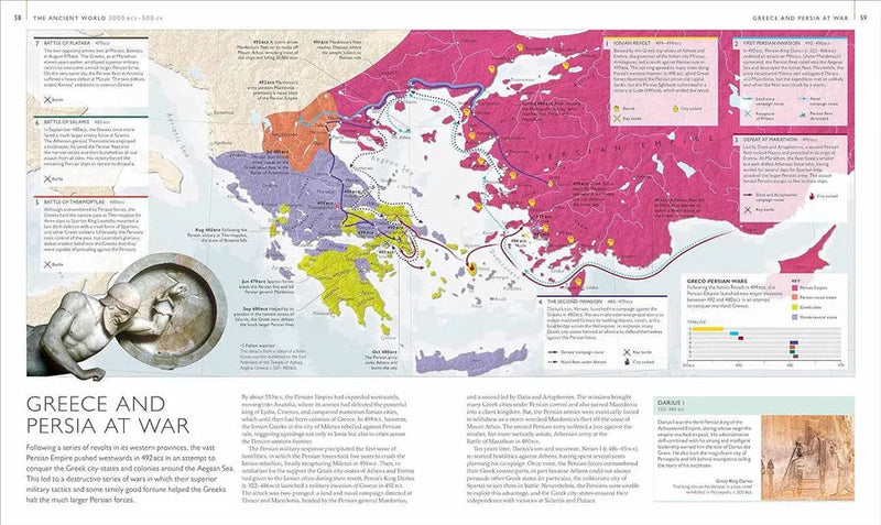 History of the World Map by Map-History and Archaeology-買書書 BuyBookBook