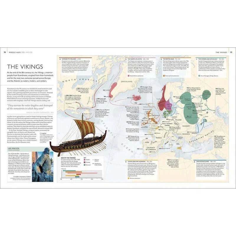 History of the World Map by Map (Hardback) DK UK