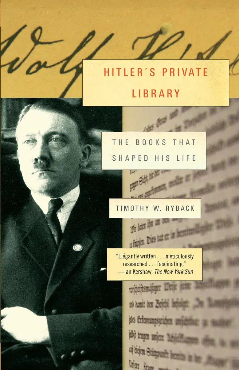 Hitler's Private Library-History and Archaeology-買書書 BuyBookBook