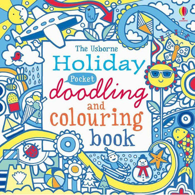 Holiday Pocket Doodling and Colouring Book Usborne