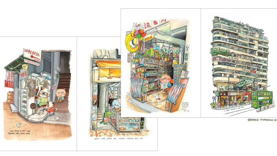 Hong Kong Travelogue-Fiction: 劇情故事 General-買書書 BuyBookBook