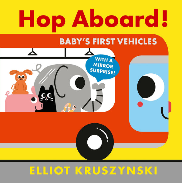 Hop Aboard! Baby's First Vehicles-Children’s / Teenage fiction: General and modern fiction-買書書 BuyBookBook